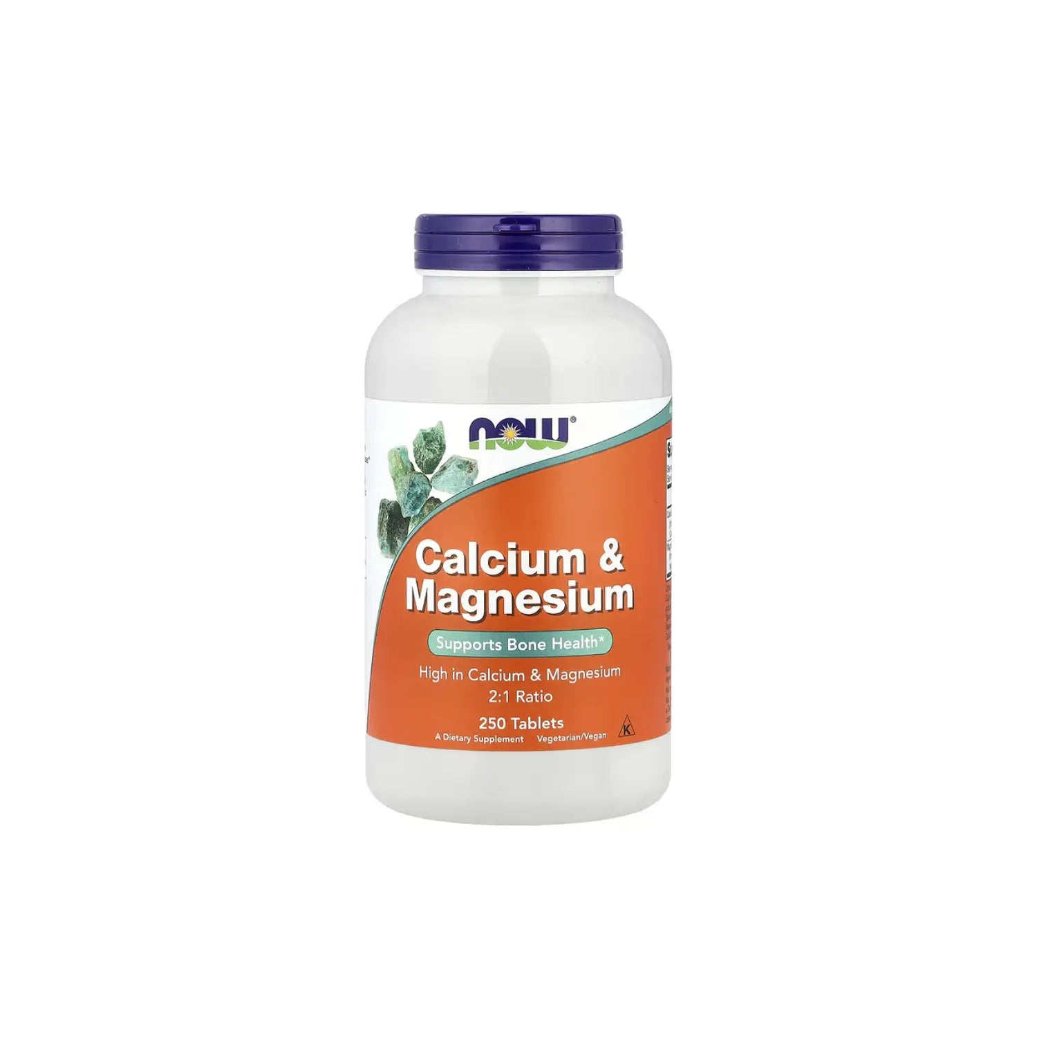 NOW FOODS CALCIO- MAGNESIO 500/250MG 250TABS SFN