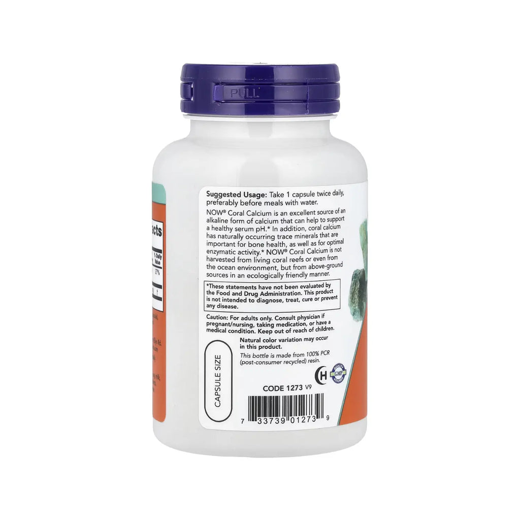 NOW FOODS CORAL CALCIUM 1000MG 100VCAPS
