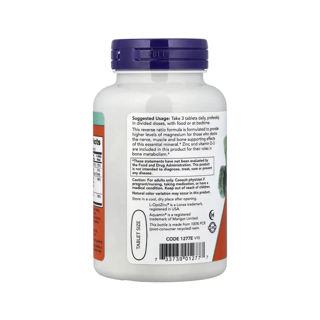 NOW FOODS MAG & CALCIUM 2:1 RATIO 100 TABS