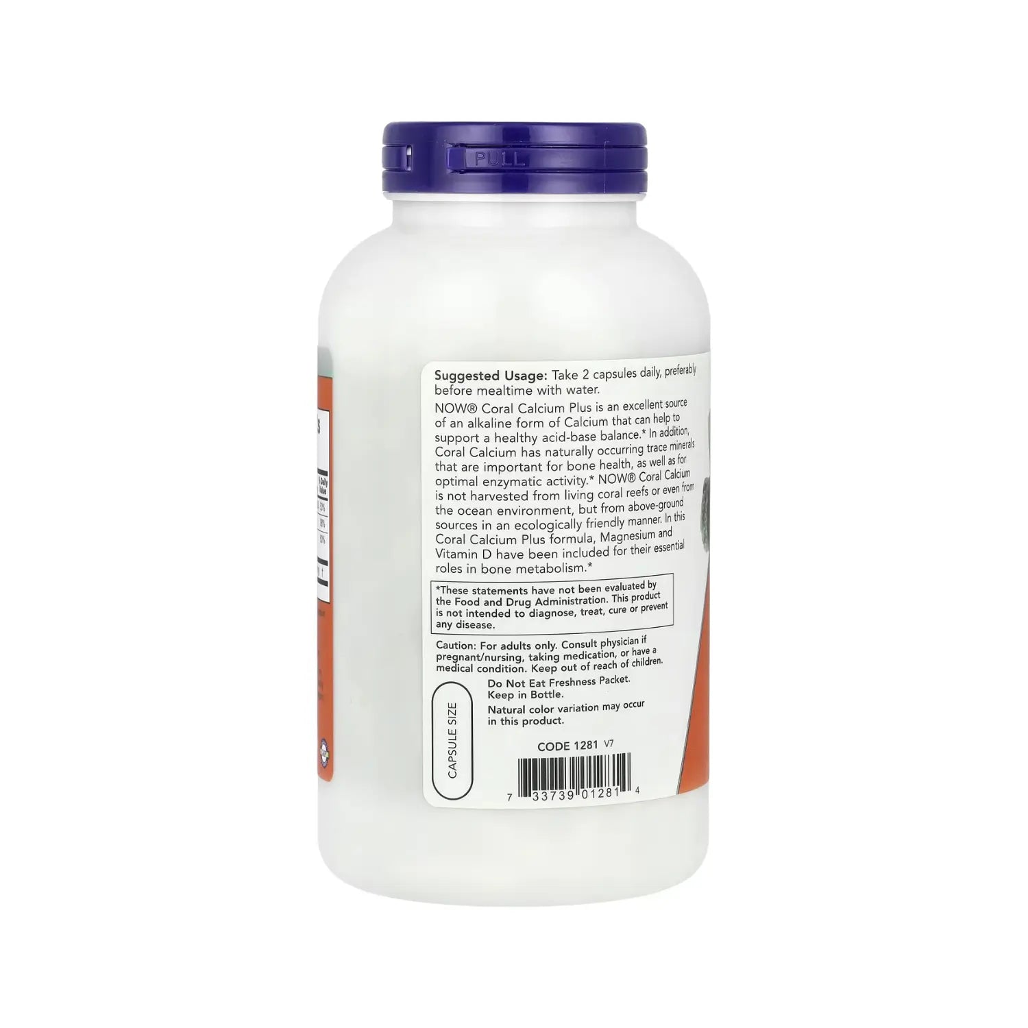 NOW FOODS CORAL CALCIUM PLUS MAG 250 VCAPS