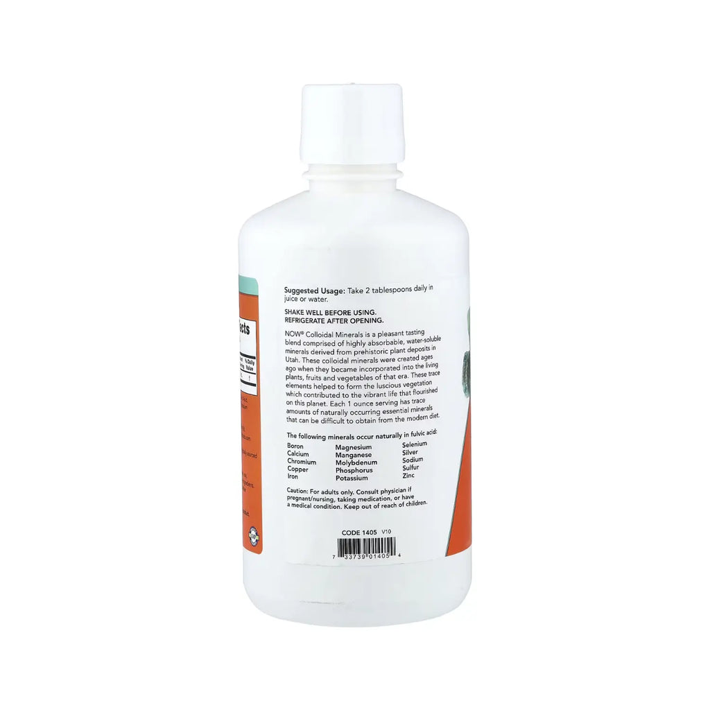 NOW FOODS MINERALES COLOIDALES 946 ML (32 OZ. LÍQ.) SFN