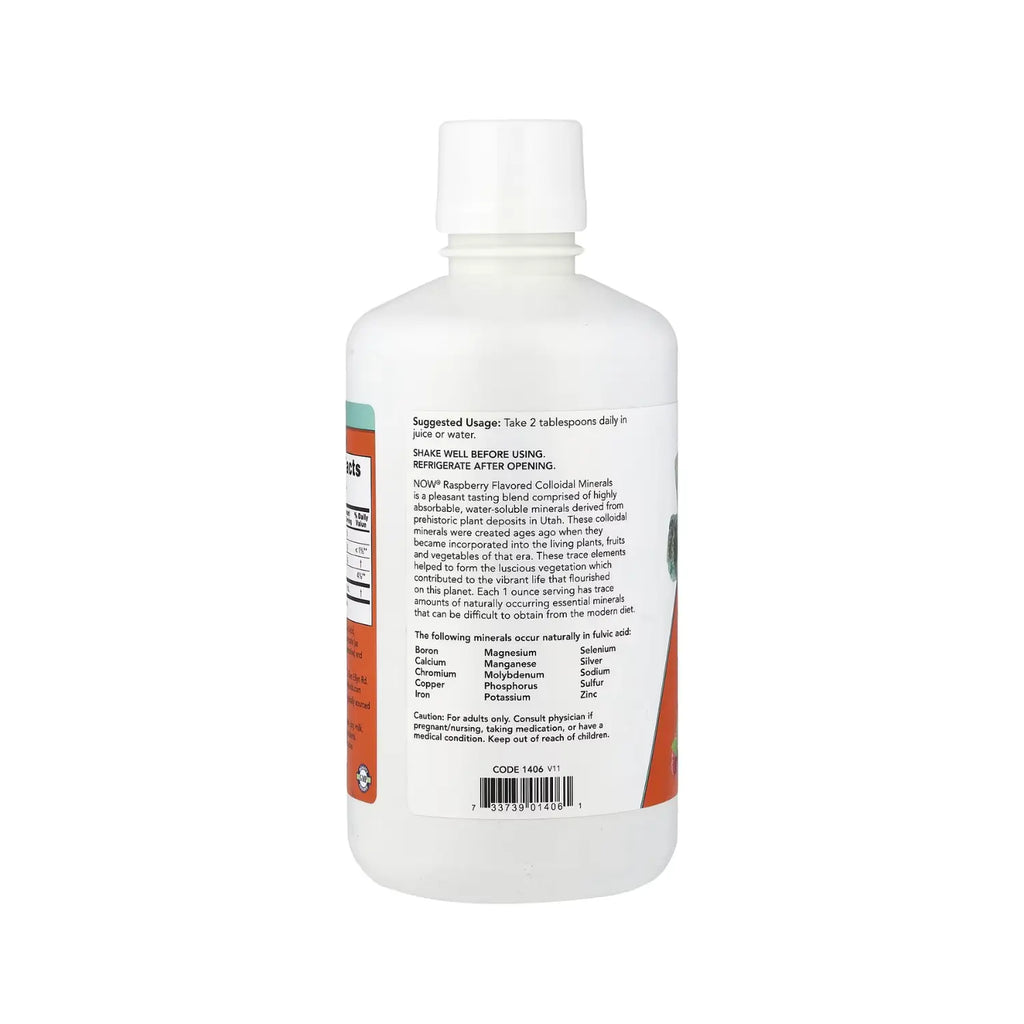 NOW FOODS MINERALES COLOIDALES 946 ML SFN
