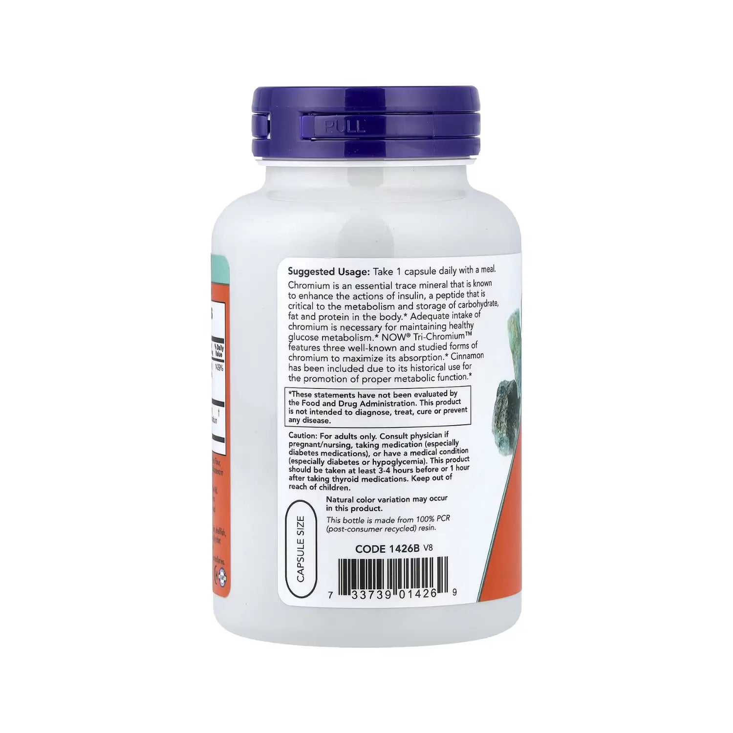 NOW FOODS TRI-CROMO 500 MCG 180 VCAPS SFN