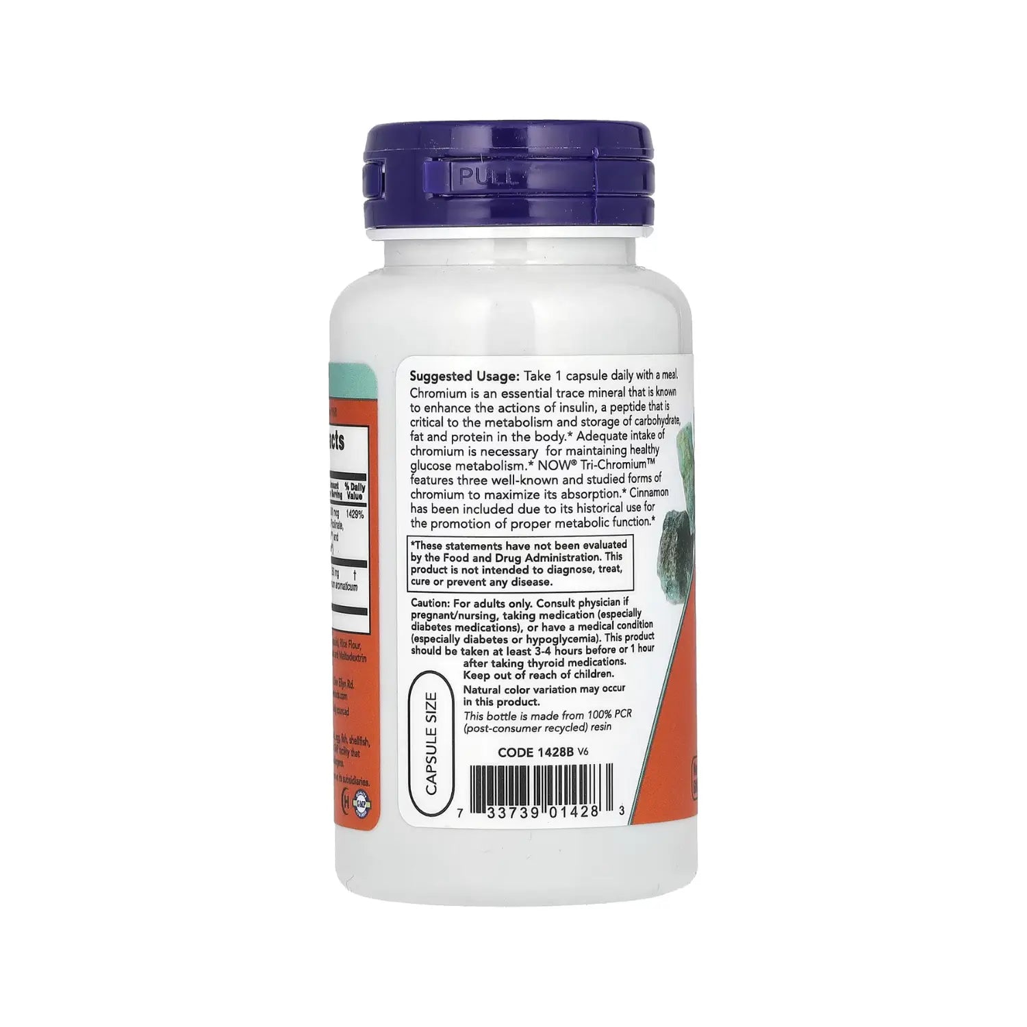 NOW FOODS TRI-CROMO 500 MCG 90 VCAPS SFN