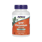 NOW Foods, Cromo GTF, 200 mcg, 250 comprimidos sfn