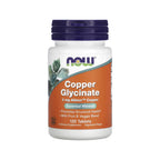NOW FOODS COPPER GLYCINATE 3mg 120 TABS