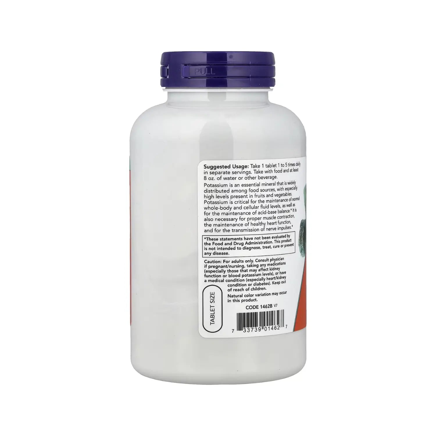 NOW Foods, Gluconato de Potasio, 99 mg, 250 Tabletas sfn