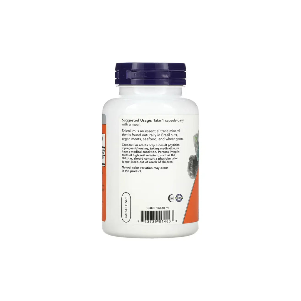 NOW FOODS SELENIO 200MCG 180 VCAPS SFN