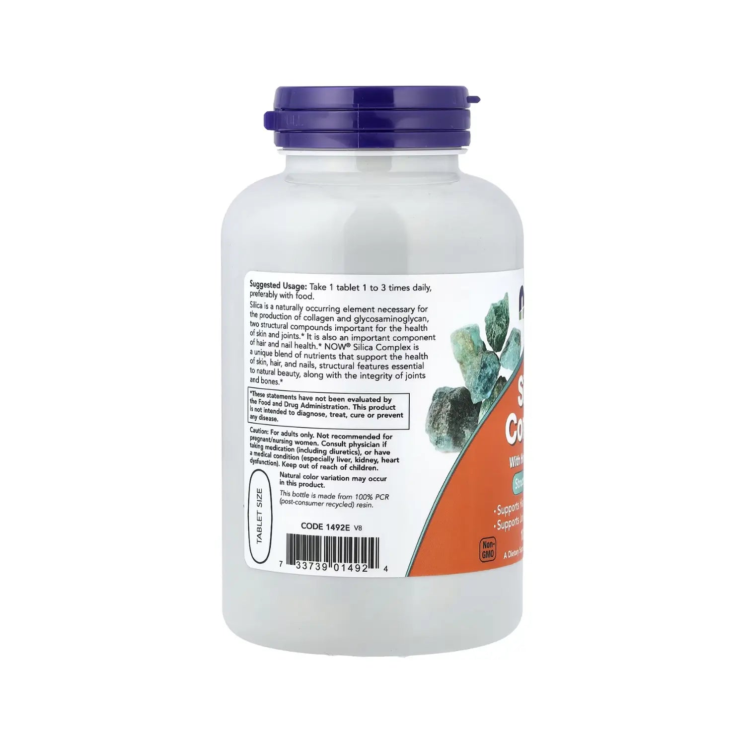 NOW Foods, Complejo de Sílice, 180 tabletas sfn