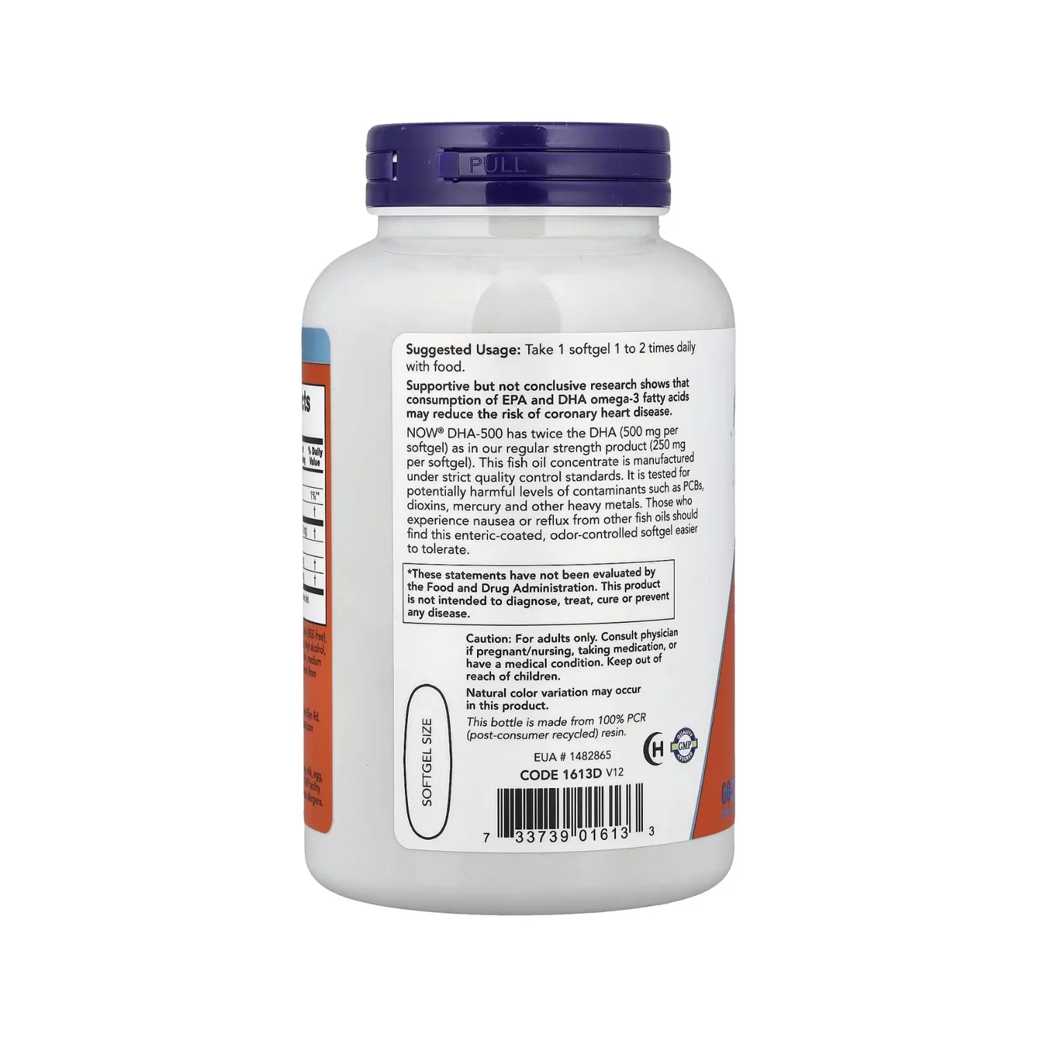 NOW FOODS DHA 500 / 250 EPA SALUD CEREBRAL 180SOFTCAPS SFN