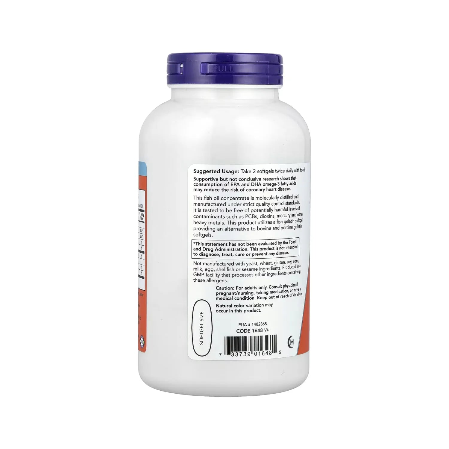 NOW FOODS OMEGA 3FO 1000MG 180 EPA / 120 DHA 200FISHGEL SFN