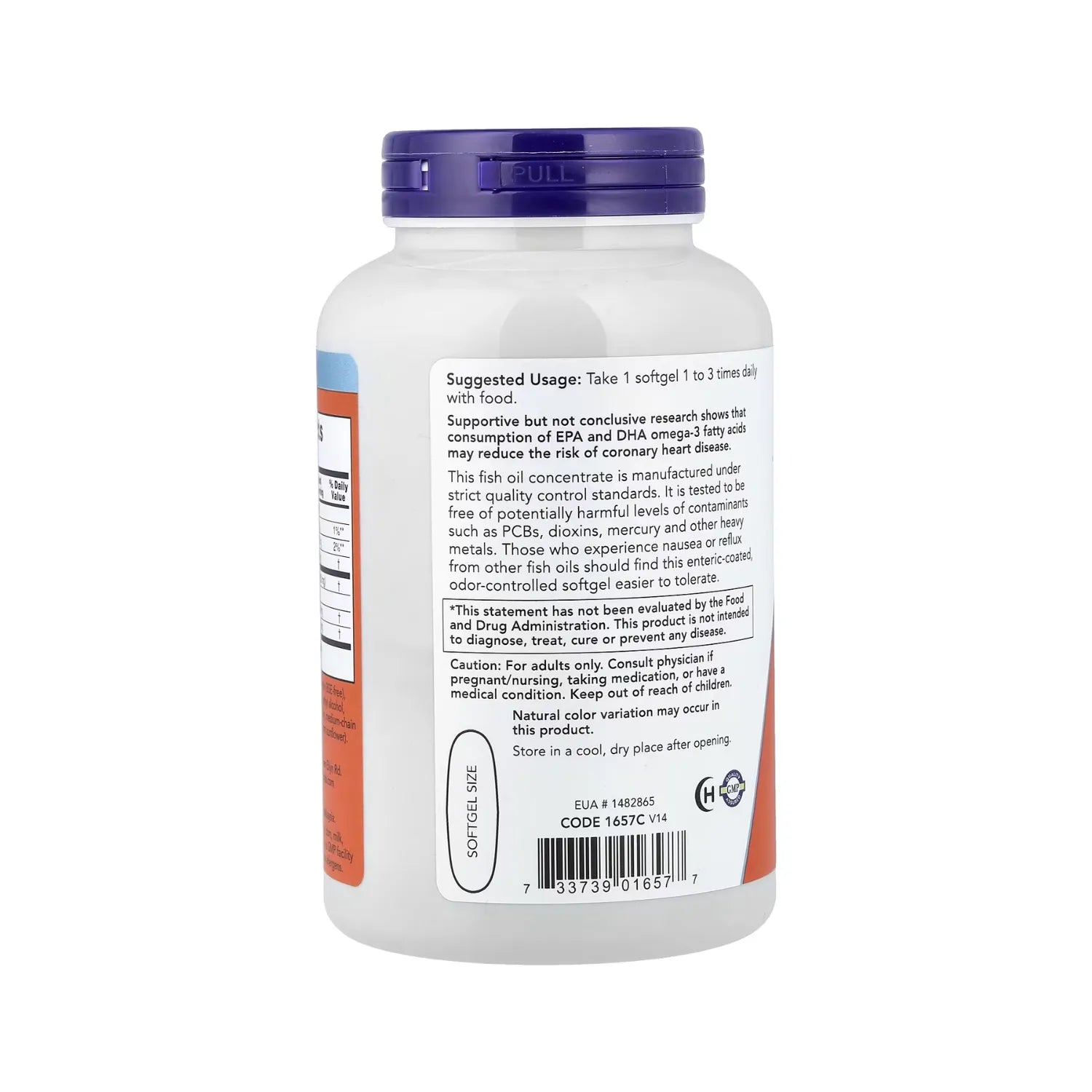 NOW FOODS OMEGA-3 ENTERIC 180 SGELS SFN
