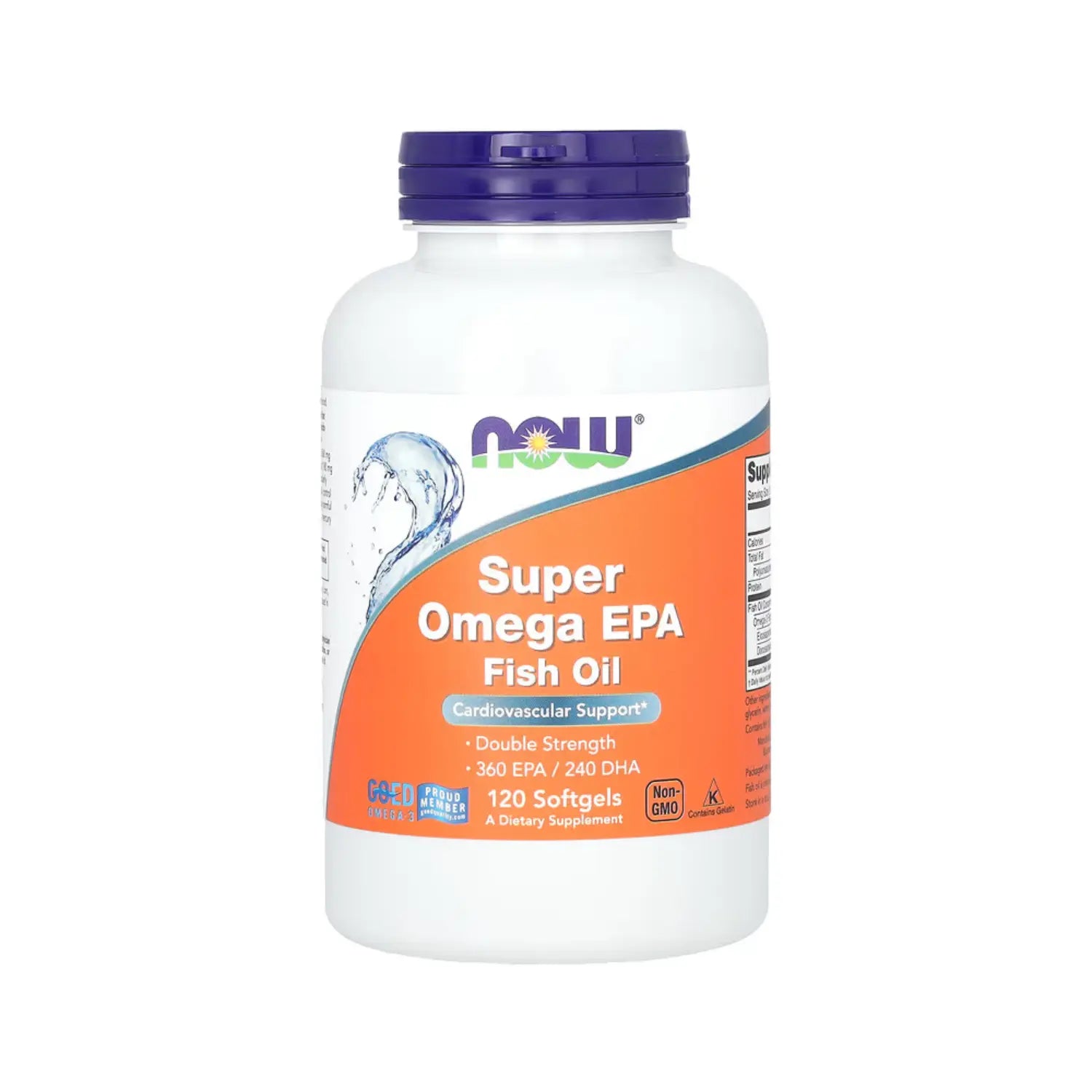 NOW FOODS Super Omega EPA 1200mg 360/240 120 SGELS