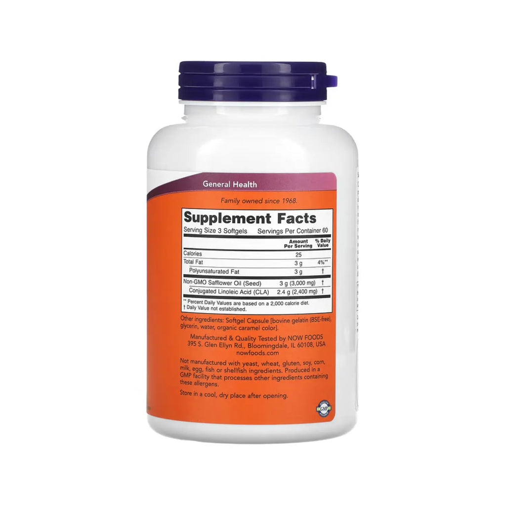 NOW FOODS CLA 800 mg 180 SGELS (copia)