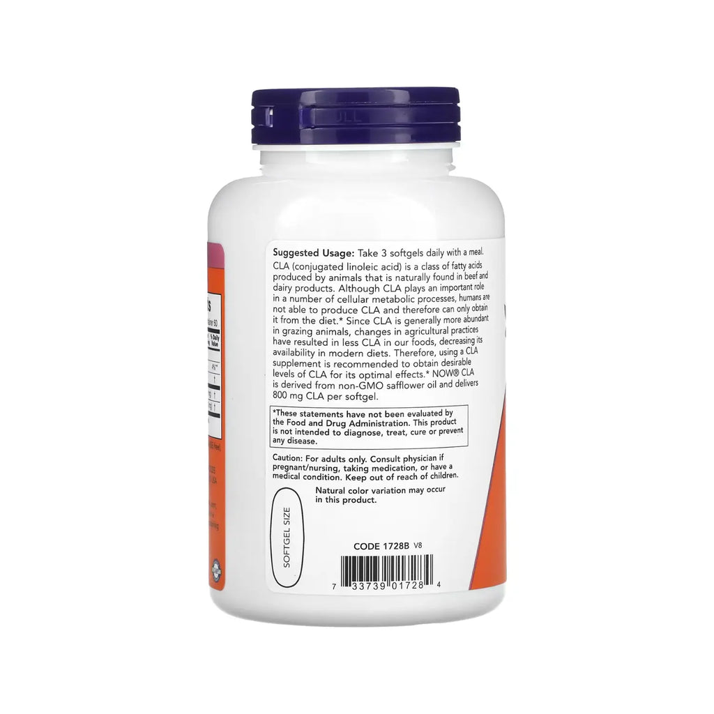 NOW FOODS CLA 800 mg 180 SGELS (copia)