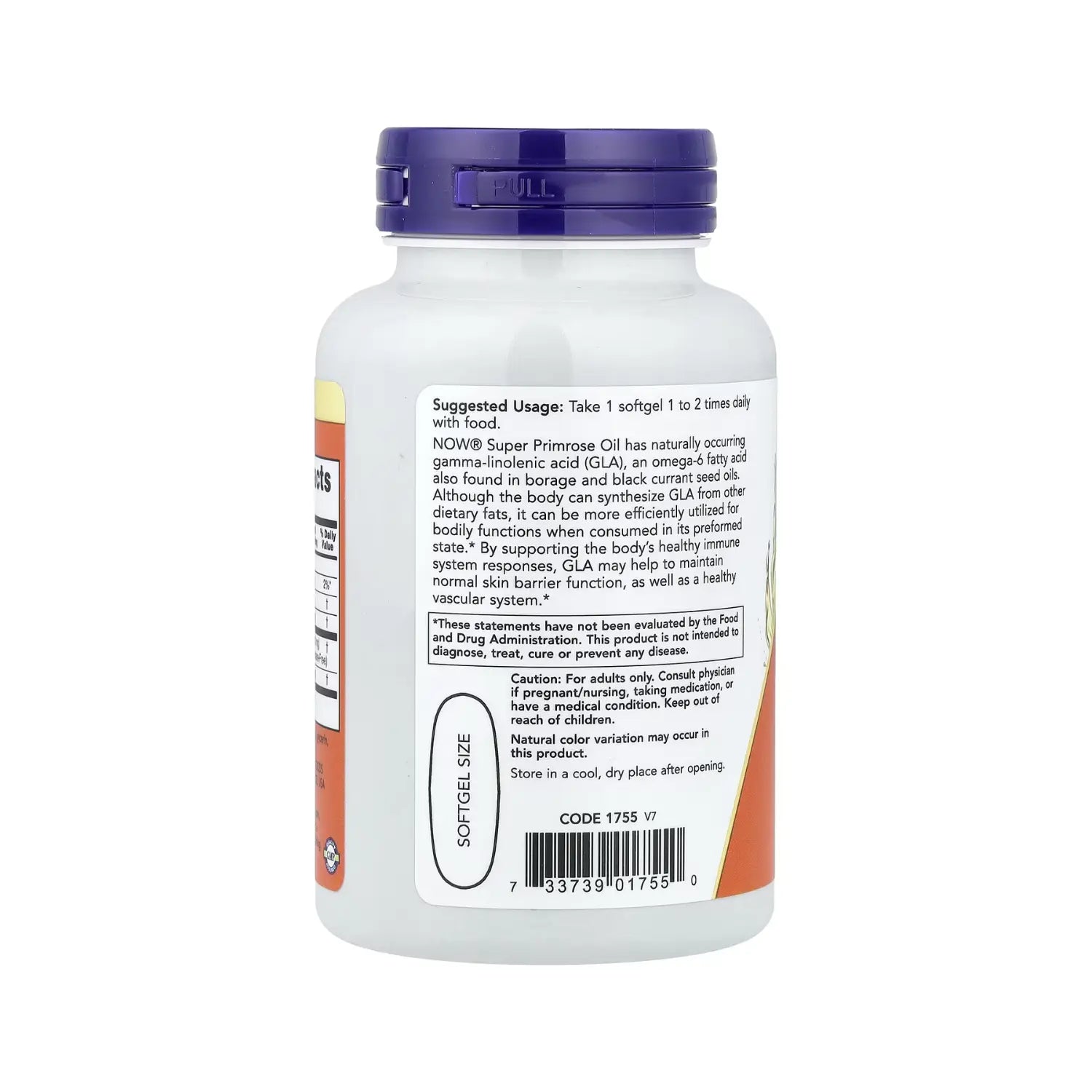NOW FOODS SUPER PRIMROSE 1300MG 60SOFTGEL PIEL SALUDABLE SFN