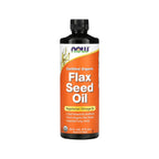 NOW Foods, Aceite de semilla de lino orgánico, 710 ml sfn