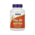 NOW Foods, Aceite de lino, 1000 mg, 100 cápsulas blandas sfn