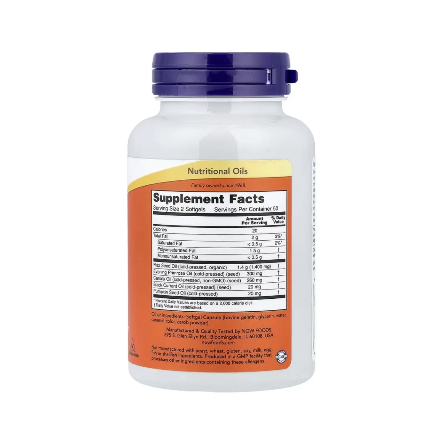NOW FOODS OMEGA 36-9 1000 MG, 100 SOFTCAPS SFN