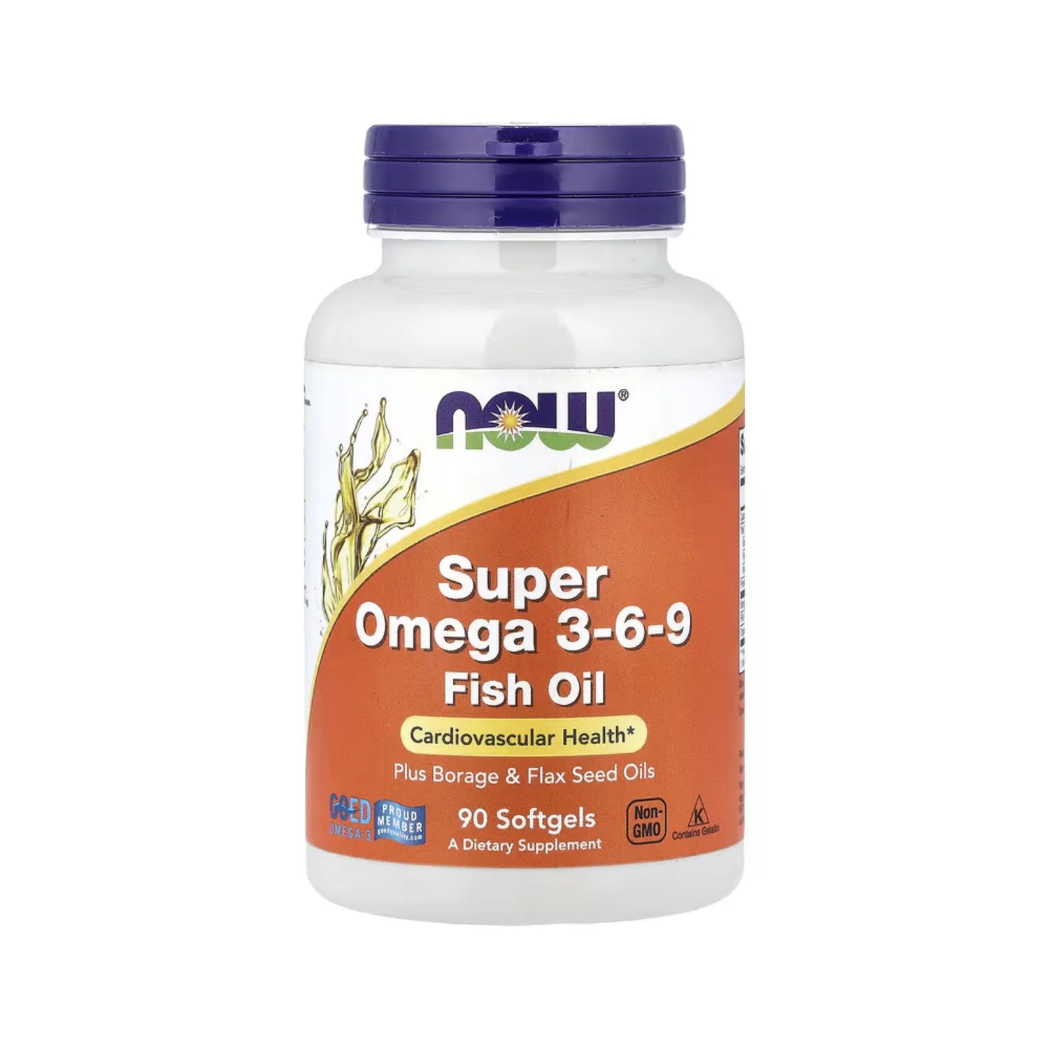 NOW FOODS SUPEROMEGA 3-6-9 1200 MG 90 CÁPSULAS BLANDAS SFN