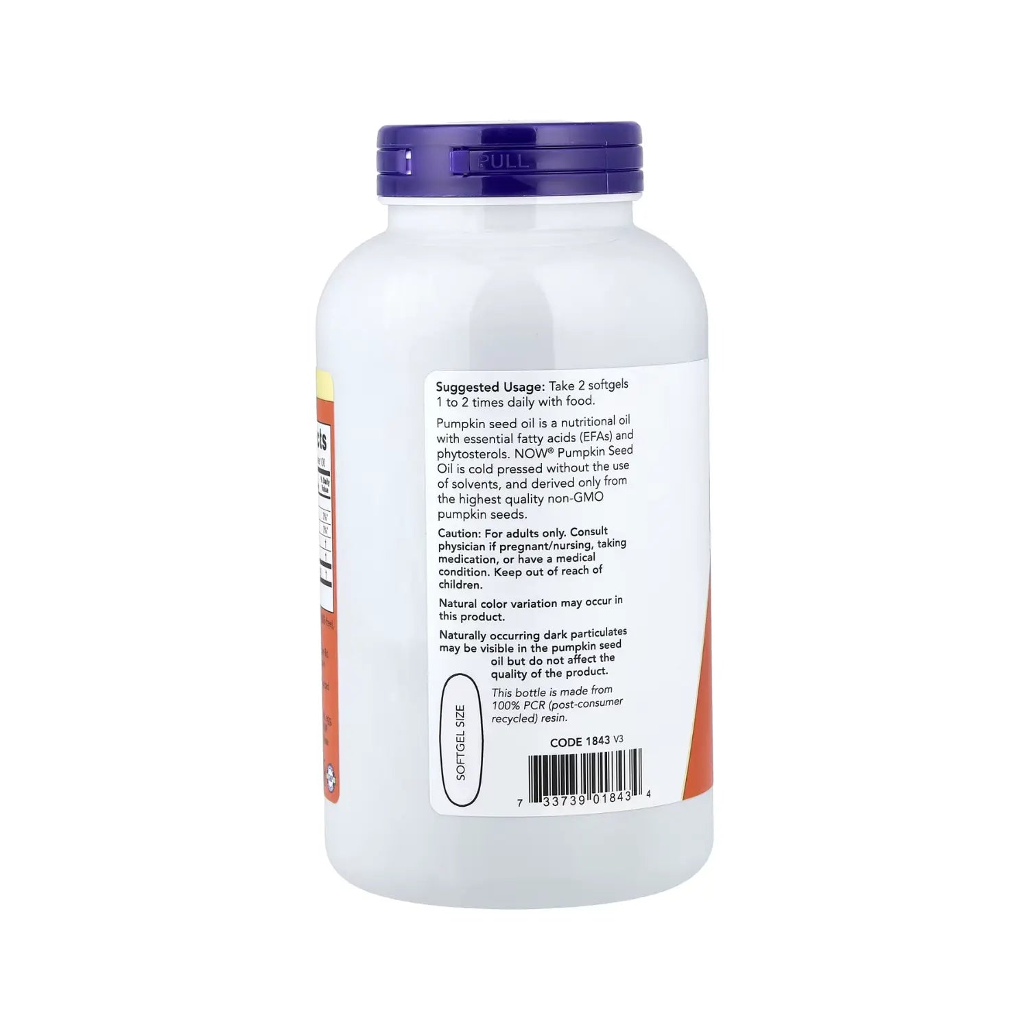 NOW Foods, Aceite de semilla de calabaza, 1000 mg, 200 softgel sfn