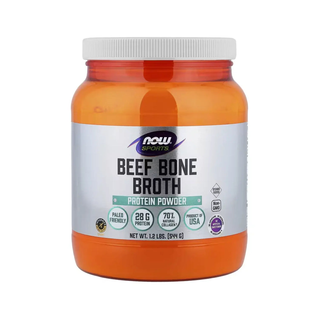NOW FOODS BEEF BONE BROTH PWD 1.2 LBS