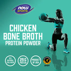 NOW FOODS PROTEÍNA DE CALDO DE HUESO DE POLLO 544GR SFN
