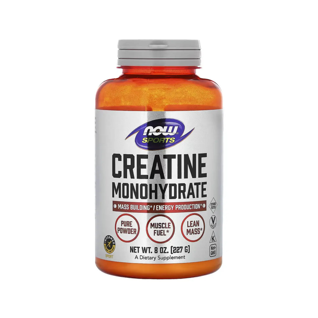 NOW FOODS POLVO DE MONOHIDRATO DE CREATINA 227G SFN