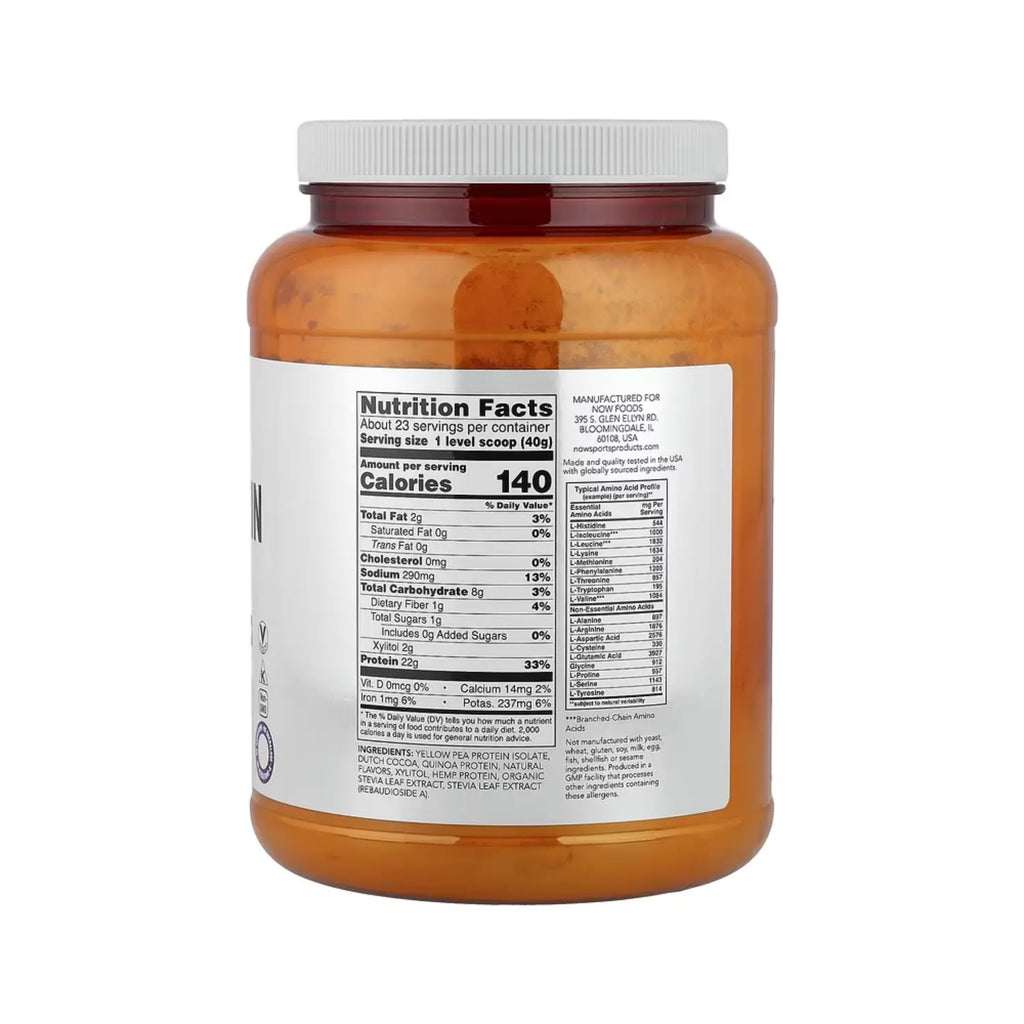 NOW FOODS COMPLEJO DE PROTEÍNAS VEGETALES 907G SFN