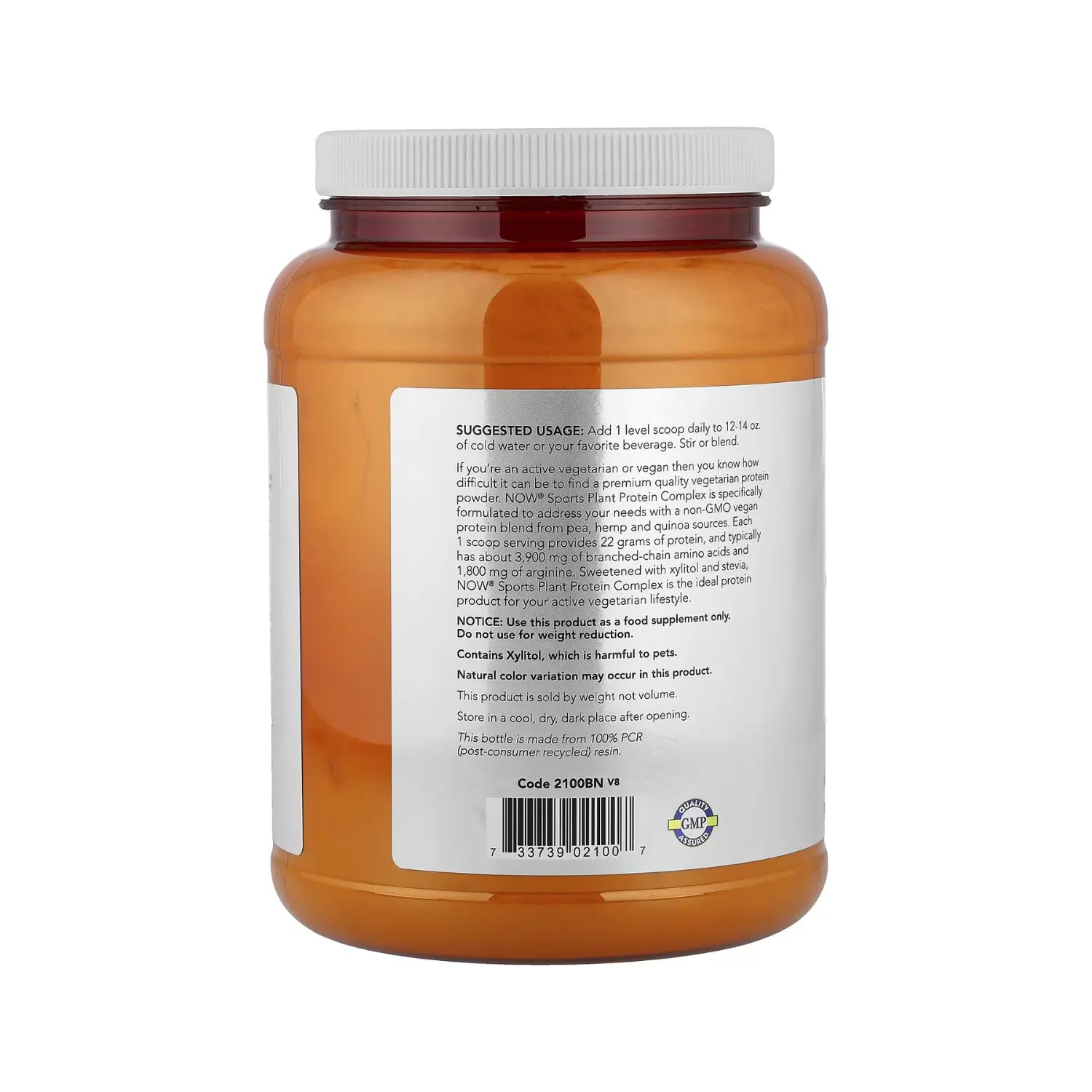 NOW FOODS COMPLEJO DE PROTEÍNAS VEGETALES 907G SFN