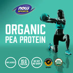 NOW FOODS SPORTS PROTEÍNA DE GUISANTE ORGÁNICA 680 G SFN