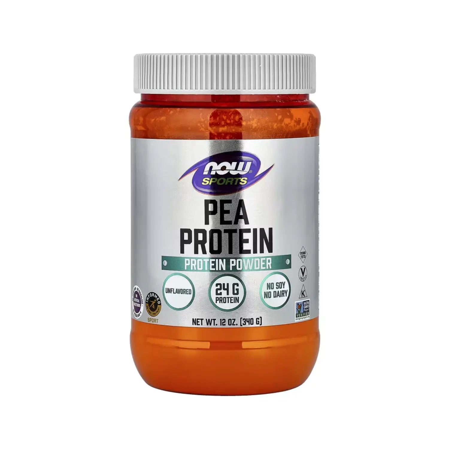 NOW FOODS SPORTS PROTEINA DE GUISANTE PURA 340G SFN