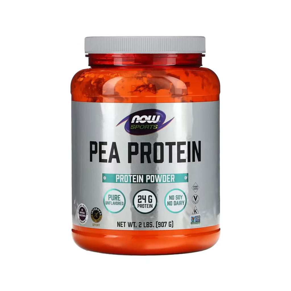 NOW FOODS PROTEINA DE GUISANTE SIN SABOR 2 LBS (907 G)SFN