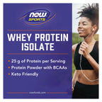 NOW FOODS WHEY ISOLATE VANILLA 1.8 LBS