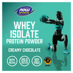NOW FOODS PROTEINA SUERO DE LECHE AISLADO CHOCOLATE 816G SFN
