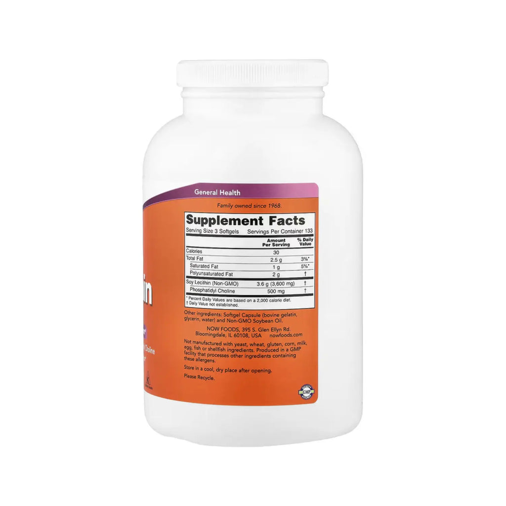 NOW FOODS LEECITHIN 1200 mg 400 SGELS