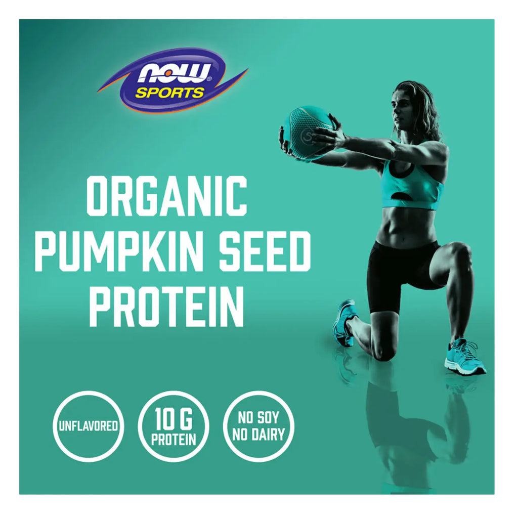 NOW FOODS SPORTS PROTEÍNA DE SEMILLA DE CALABAZA 454 G SFN
