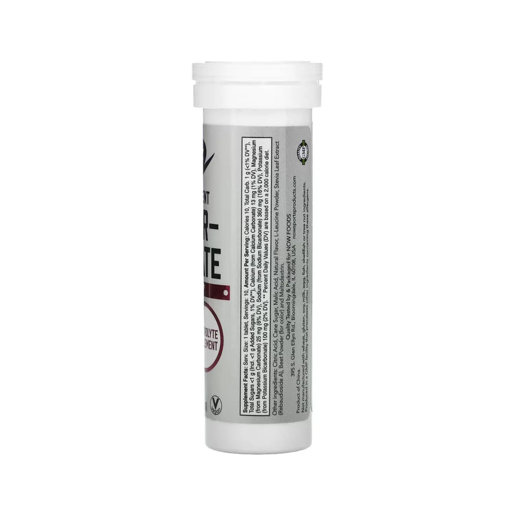 NOW FOODS EFFER-HYDRATE 10 TABLETAS EFERVESCENTES SFN