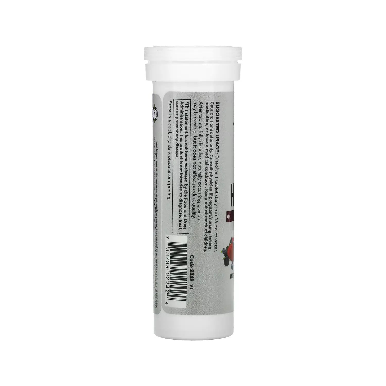 NOW FOODS EFFER-HYDRATE 10 TABLETAS EFERVESCENTES SFN