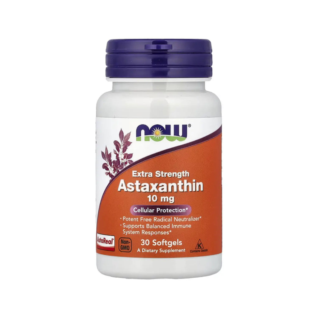 NOW FOODS ASTAXANTHIN 10 MG 30 SGELS