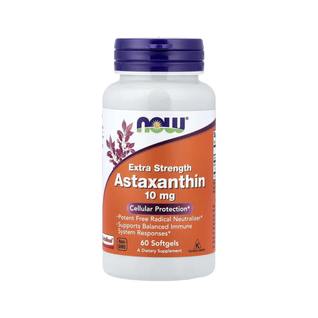 NOW FOODS ASTAXANTINA 10 MG 60SOFTCAPS SFN