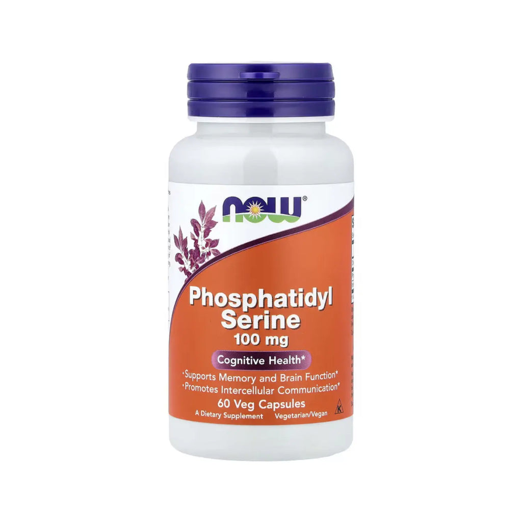 NOW FOODS FOSFATIDIL SERINA 60 CÁPSULAS VEGETALES SFN