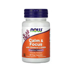 NOW FOODS CALM & FOCUS with ZEMBRIN 60 VCAPS