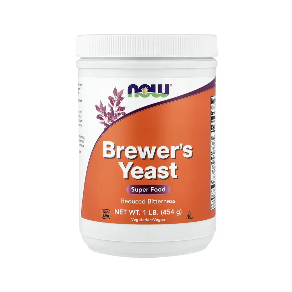 NOW FOODS LEVADURA DE CERVEZA SUPERALIMENTO 1 LB (454 G) SFN