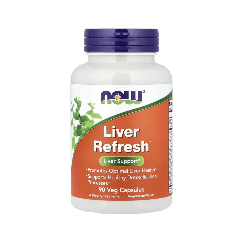 NOW FOODS LIVER REFRESH 90 VEGCAPS SALUD DEL HIGADO SFN
