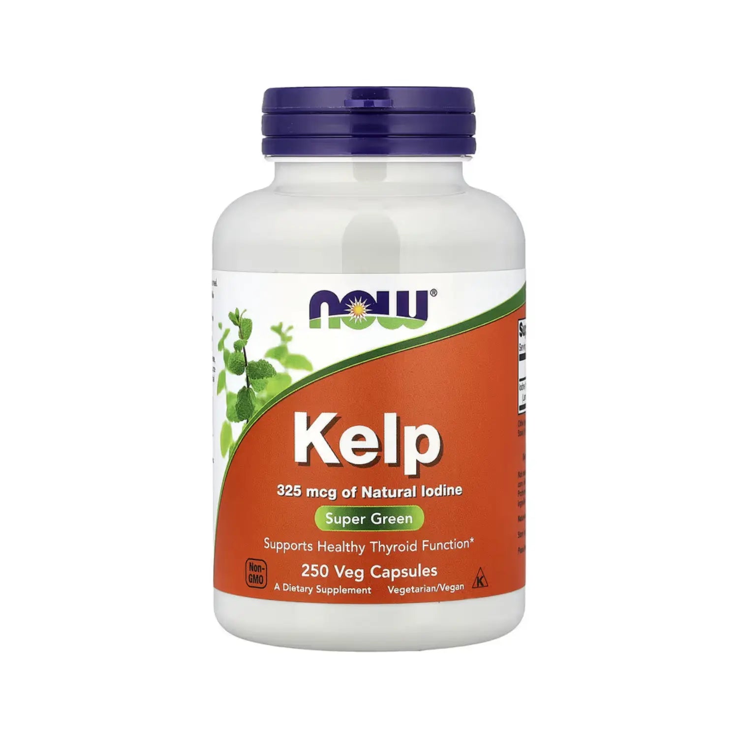 NOW FOODS KELP APOYO PARA LA TIROIDES 250CAPS SFN