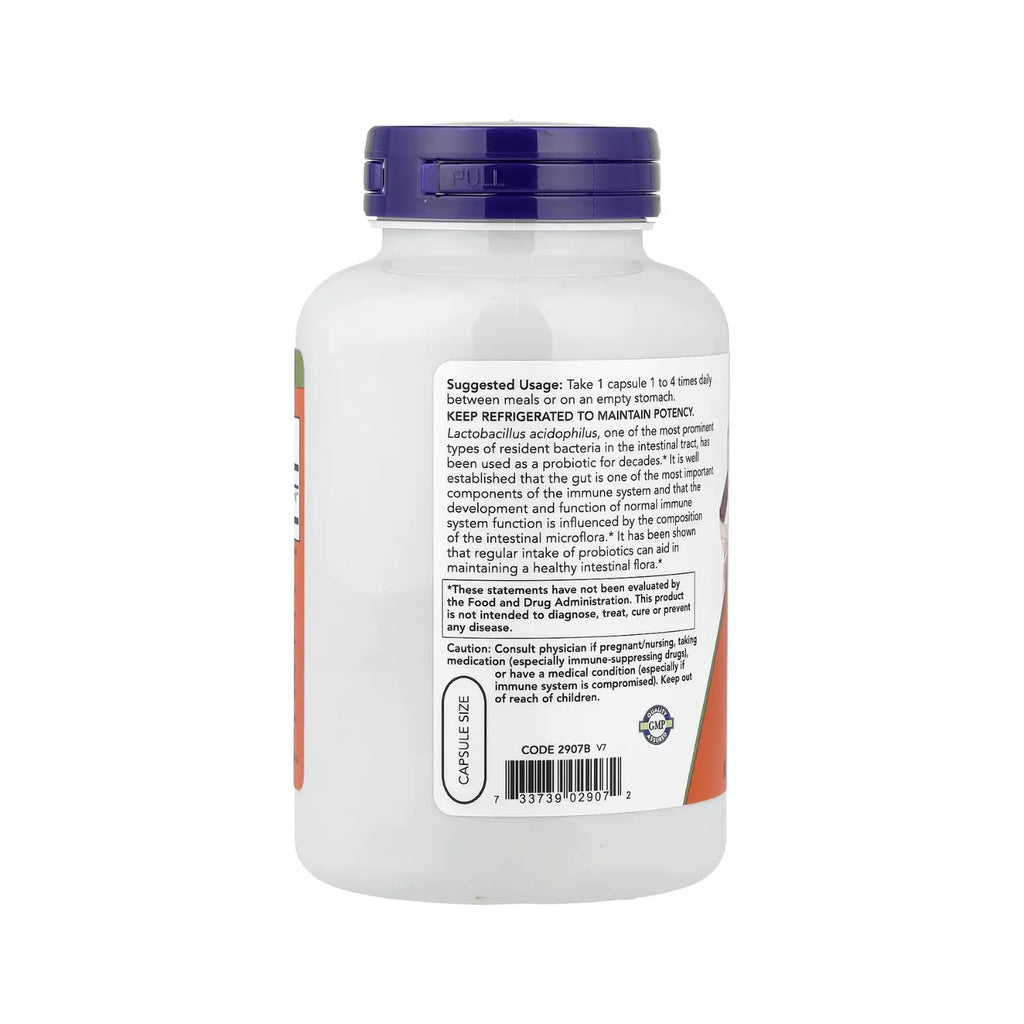 NOW FOODS ACIDOPHILUS 2000 2 BILLONES 250VCAPS SFN