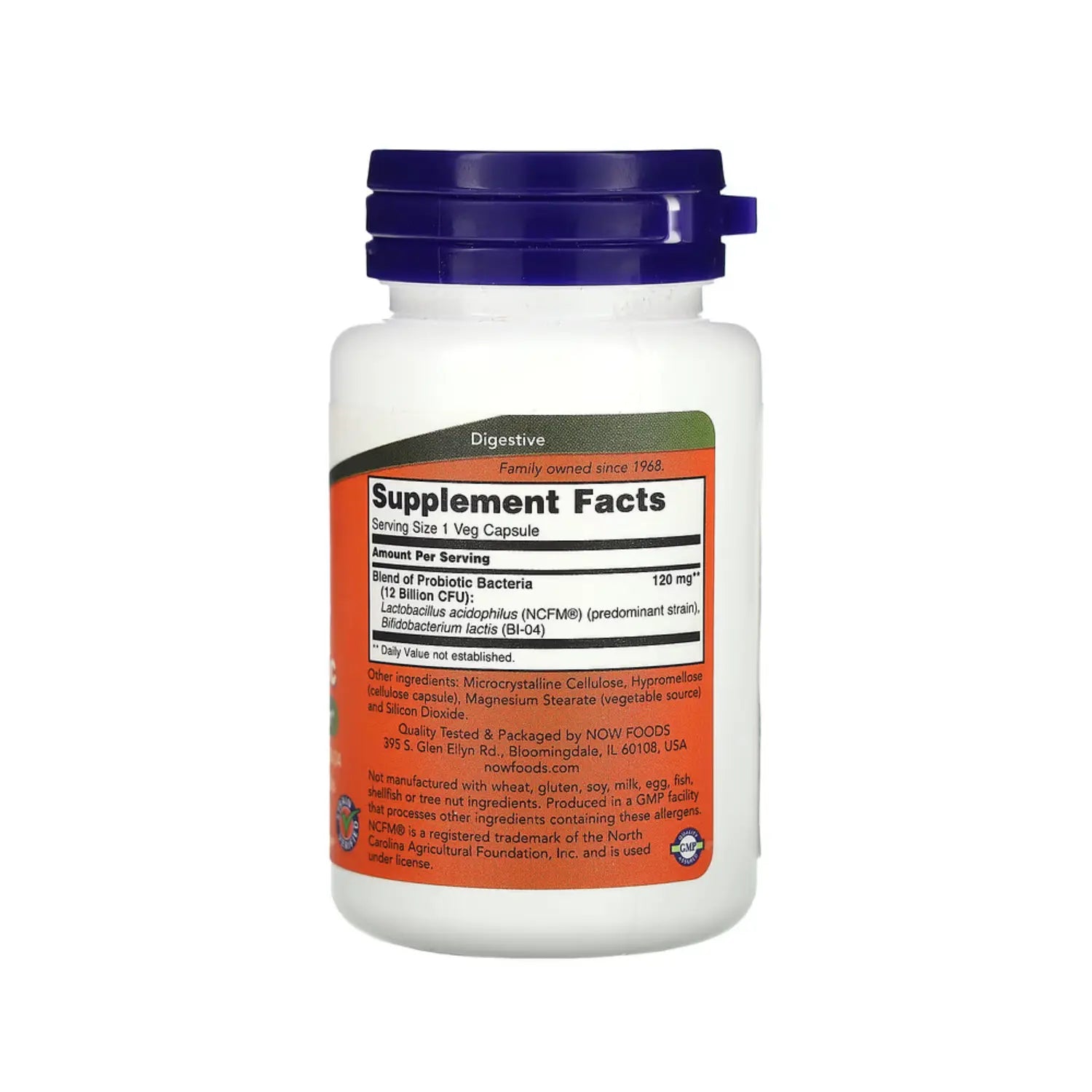 NOW FOODS PROBIÓTICO PARA EL CUIDADO RESPIRATORIO 60CAPS SFN
