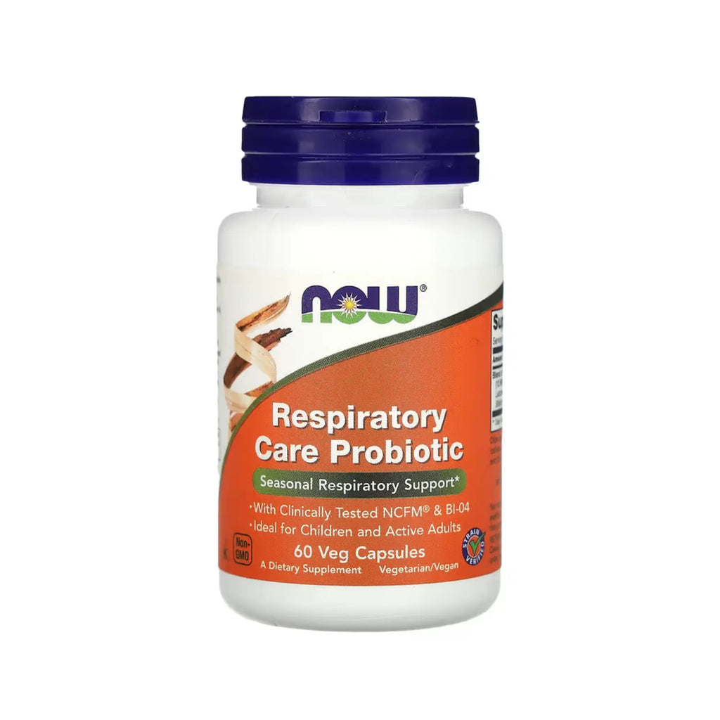 NOW FOODS PROBIÓTICO PARA EL CUIDADO RESPIRATORIO 60CAPS SFN