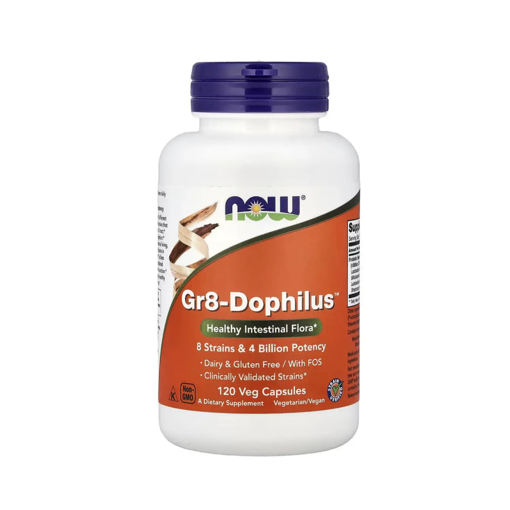 NOW FOODS GR8-DOPHILUS SALUD INTESTINAL 120VCAPS SFN